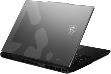 Ноутбук MSI Cyborg 15 Max C2WG-227XRU Core 7 240H 16Gb SSD512Gb NVIDIA GeForce RTX 5070 8Gb 15.6" IPS FHD (1920x1080) FreeDOS grey WiFi BT Cam (9S7-15T111-227)