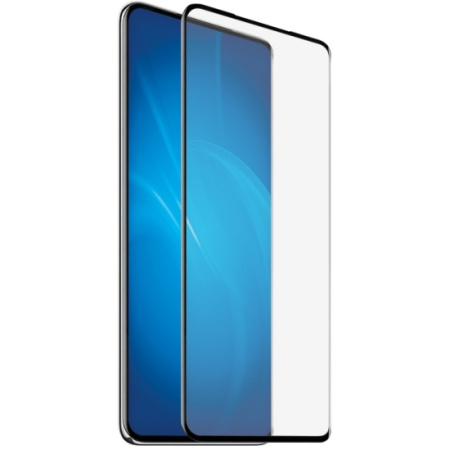 Защитное стекло для Xiaomi 13 Lite (5G) 3D с цветной рамкой (fullscreen) DF xiColor-100 (black)