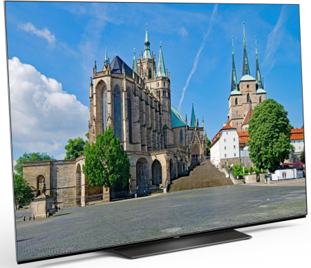 Телевизор OLED Hyundai 65" H-LED65OBU7700 Android TV Frameless черный/черный 4K Ultra HD 120Hz DVB-T DVB-T2 DVB-C DVB-S DVB-S2 USB WiFi Smart TV
