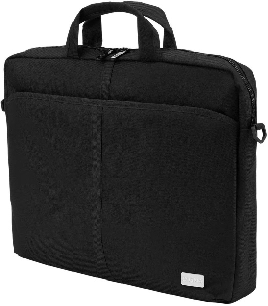 Сумка_для_ноутбука 17" Digma W-210 черный полиэстер (W210BK)