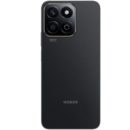 Смартфон Honor X7C 6Гб 128Гб Полночный черный 6.77", TFT LCD, 1610*720, 4*1.9+4*2.8Ггц, 108+2МП, 8Мп, NFC, 4G, 5200мАч, And 14