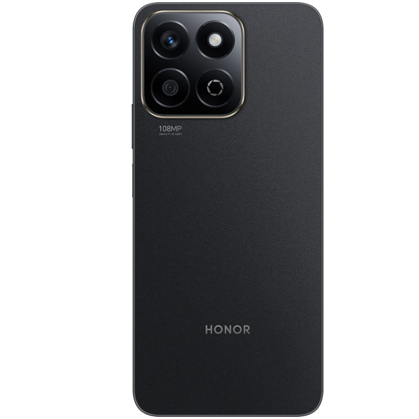 Смартфон Honor X7C 6Гб 128Гб Полночный черный 6.77", TFT LCD, 1610*720, 4*1.9+4*2.8Ггц, 108+2МП, 8Мп, NFC, 4G, 5200мАч, And 14