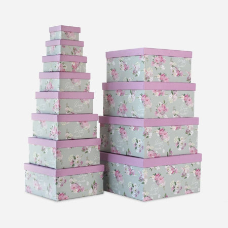 Коробка подарочная квадратная "Romance" 23*23*21см (КВ-12-919/КН-4)