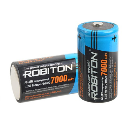 Аккумулятор Ni-MH D Robiton 7000mAh 1шт