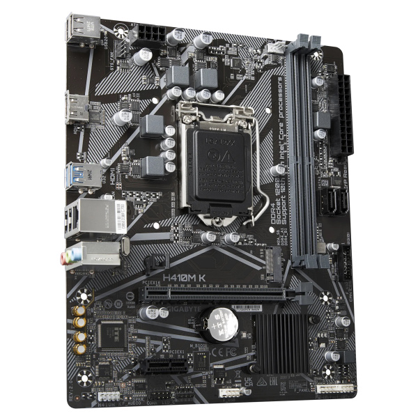 Мат.плата S1200 Q470 Gigabyte H410M K 2.0 (mATX,2DDR4,M.2,PCI-E16,PCI-E,HDMI,PC2933)