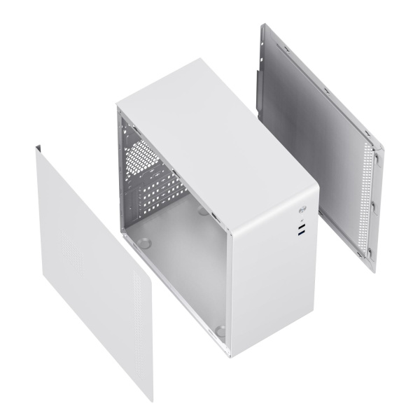 Корпус с блоком питания 450Вт./ Case Foxline FL-719W-FZ450R-U31, mATX case, white, w/PSU 450W 12cm, w/1xUSB2.0, w/1xUSB3.0, w/1xCombo Audio, w/pwr cord, w/o FAN