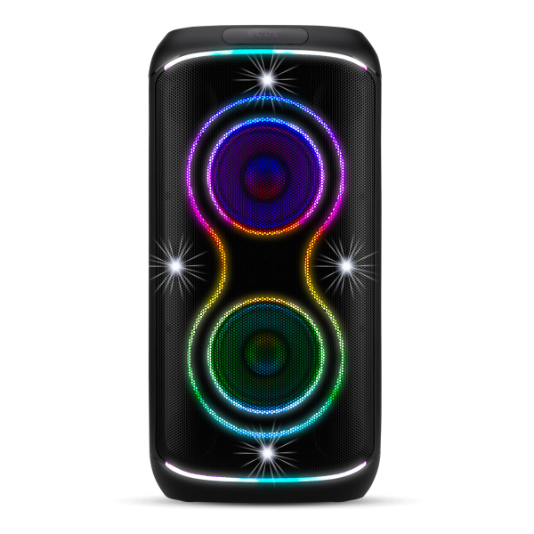 Портативная колонка ELTRONIC 30-86 DANCE BOX 900 динамик 6,5" 90Вт, Bluetooth, TWS, FM, USB,  microSD, 2*MIC, AUX