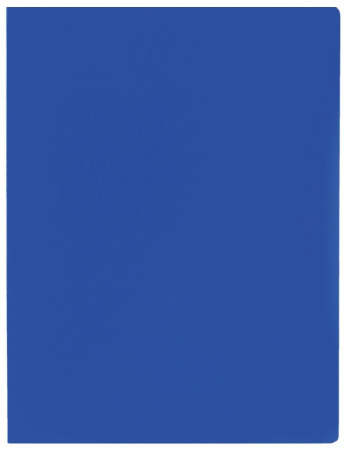 Папка с боковым прижимом DOLCE COSTO синяя D00331-BL