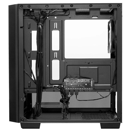 Корпус mATX Б_БП XASTRA  A400M 3ARGB-C6 Black (USB3.0,Audio,черный,Mesh,TG,2х140мм+1х120мм FC ARGB PWM fans/ARGB+PWM HUB 6port,CPU Cooler до 175мм, VG
