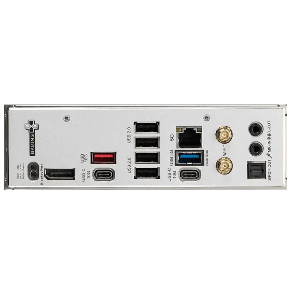 Мат.плата SocAM5 AMD B850 MSI B850 GAMING PLUS WIFI (ATX,4DDR5,3M.2,4PCI-E16,HDMI,PC8200,Wi-Fi 7,BT 5.4)
