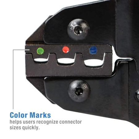 Кримпер Iwiss SN-02C, НКИ НВИ РПИ РШИ ГСИ 0.25..2.5кв.мм, обжим овальный двухконтурный