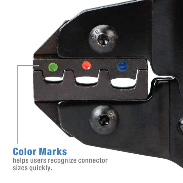 Кримпер Iwiss SN-02C, НКИ НВИ РПИ РШИ ГСИ 0.25..2.5кв.мм, обжим овальный двухконтурный