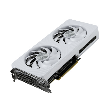 Видеокарта GeForce RTX5060 Palit 8Гб White OC GDDR7,128bit,HDMI,3DP (NE75060U19P1-GB2063M) ret