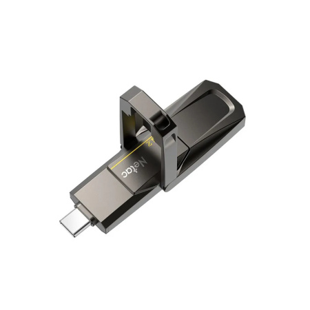 Флеш-накопитель (SSD) USB3.2 128Gb Netac US5 [NT03US5C-128G-32TA](550/500 Мб/с)