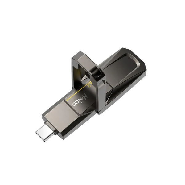 Флеш-накопитель (SSD) USB3.2 128Gb Netac US5 [NT03US5C-128G-32TA](550/500 Мб/с)