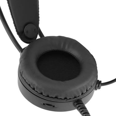 Игровая гарнитура Оклик HS-L300G полноразмерные, кабель 2.2м, Black
