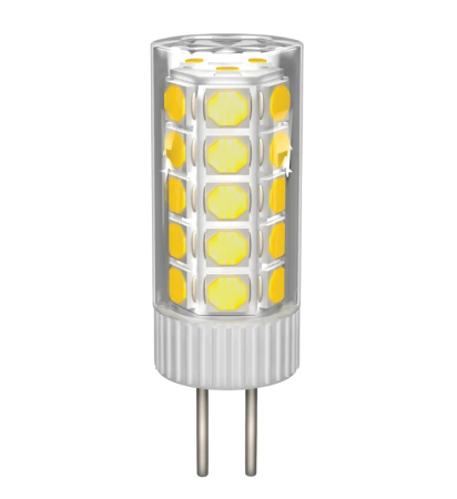 Лампа светодиодная G4 12в 3Вт 4000K IEK LLE-Corn-3-012-40-G4