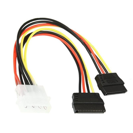 Кабель питания Molex- 2хSATA Кабель питания Molex- 2хSATA