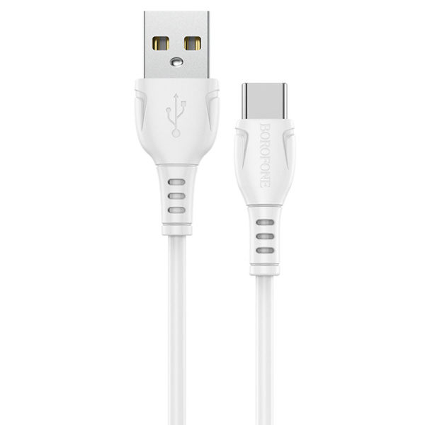Кабель USB Type-C (m) - USB(m) BOROFONE BX51, 1м, 3.0A, белый