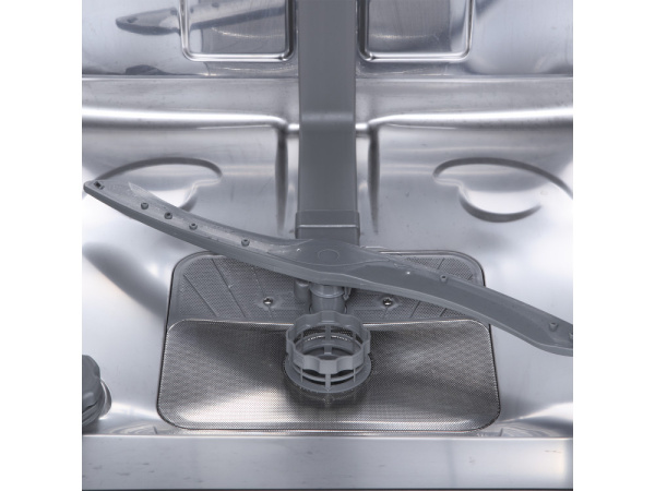 Посудомоечная машина Бирюса DWF-614/6 M Металлик 930Вт, отдельностоящая, расход воды 10л, 8 прог., 6