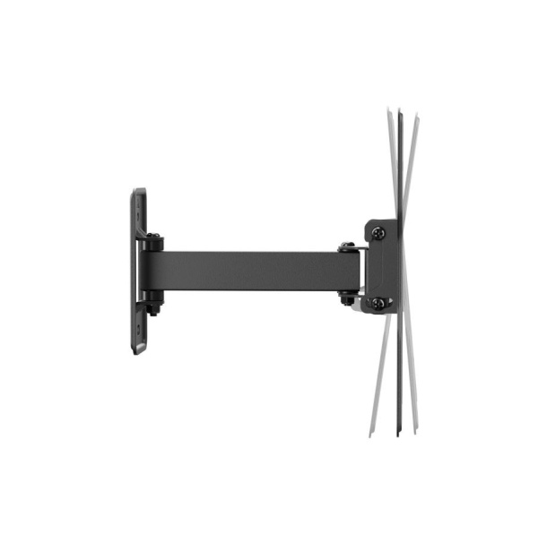 Кронштейн ITECHmount LCDN822 черный настенный,для тв,23-43",до 30кг,от стены 50-202мм,с функцией наклона и поворота ＋5°～-10°,поворота 90° вправо / 90°