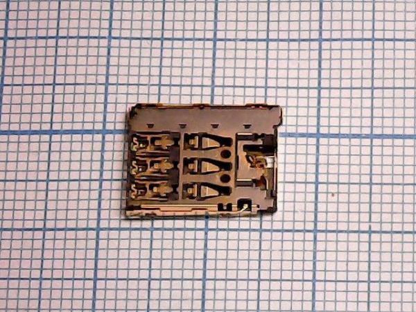 Коннектор SIM Sony E5303/E5333 (C4/C4 Dual)