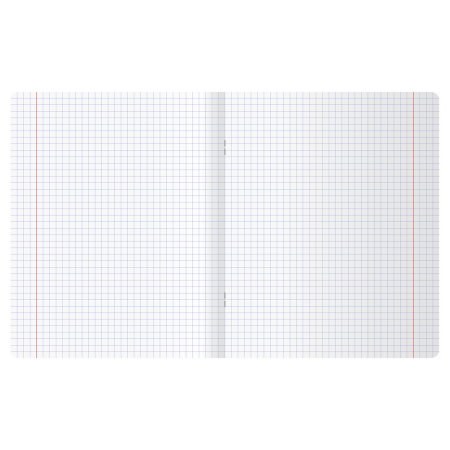 Тетрадь 48л. кл. бумвинил BG, синяя (Т5бв48кЭ_12318)