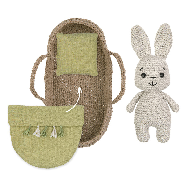 Набор для вязания "Miadolla" AMG-0114 Зайка в люльке