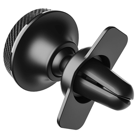 Держатель BOROFONE BH12 магнитный/крепление на вент. решетку (черный)