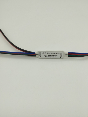 Усилитель для контроллера RGB светодиодной ленты 12в, 12а