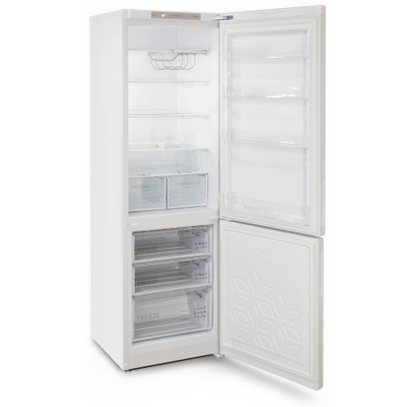 Холодильник Бирюса 6127 White, 2 камеры, 345/245/100л, 60x62.5x190, класс A, автоматическое