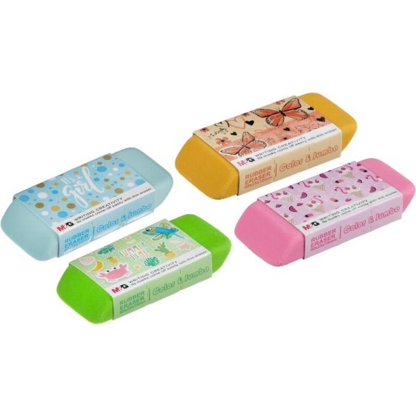 Ластик M&G 65*25*10 ассорти, ПВХ (AXP963G0)