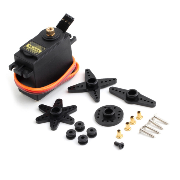 Сервопривод MG995, 120°, 4.8в 8.5кг*см 0.2с/60°, 6в 10кг*см 0.16с/60°, 40.7*19.7*42.9мм