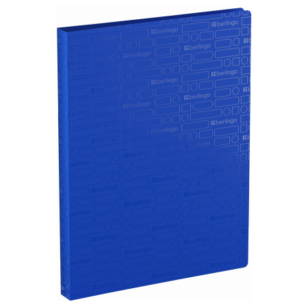 Папка с 40 вкл. BERLINGO "Your Way", 24мм, 600мкм, синий (DB4_40891)