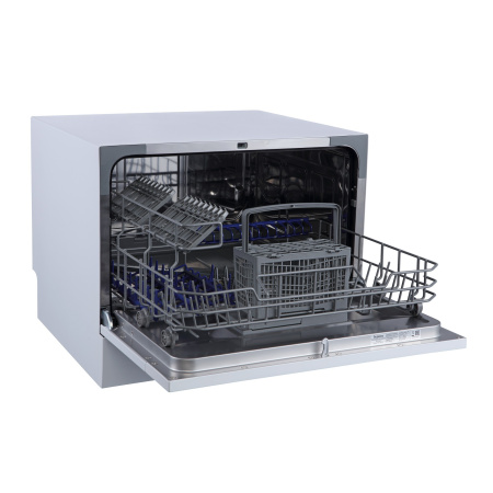 Посудомоечная машина Бирюса DWC-506/5 W White 230Вт, компактная настольная, расход воды 6л, 5 прог.,