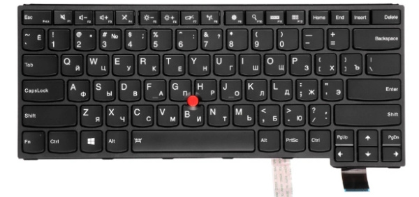 Клавиатура Lenovo ThinkPad S3, Yoga 14 с подсветкой черная