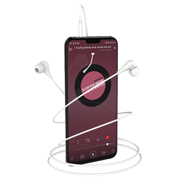 Гарнитура проводная BOROFONE BM24 вставные, кабель 1.2м, белый