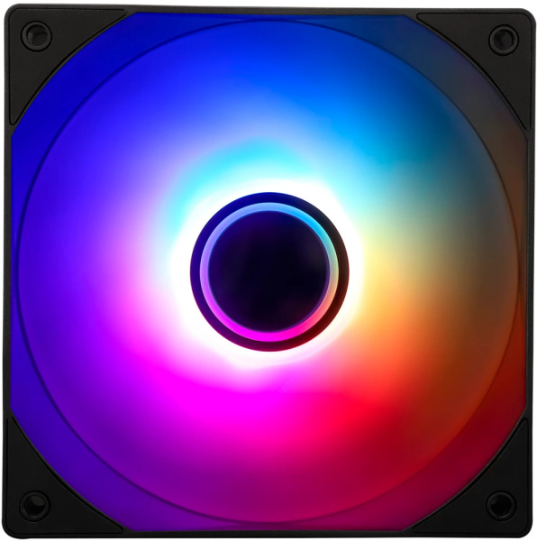 Кулер в корпус 120х120х25 Thermalright TL-C12B-S V3 ARGB (1500prm/4pin+ARGB Sync/66.17 CFM/25.6дБ/подшипник гидродинамический/ARGB)