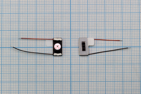 Динамик прямоугольный,  10*5мм, 8ом, с проводами