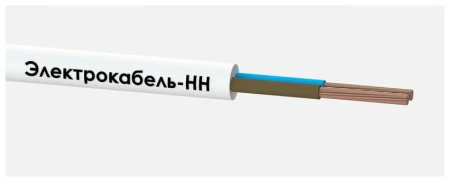 Кабель ПВС 2х0.75, белый, Электрокабель НН 000007155