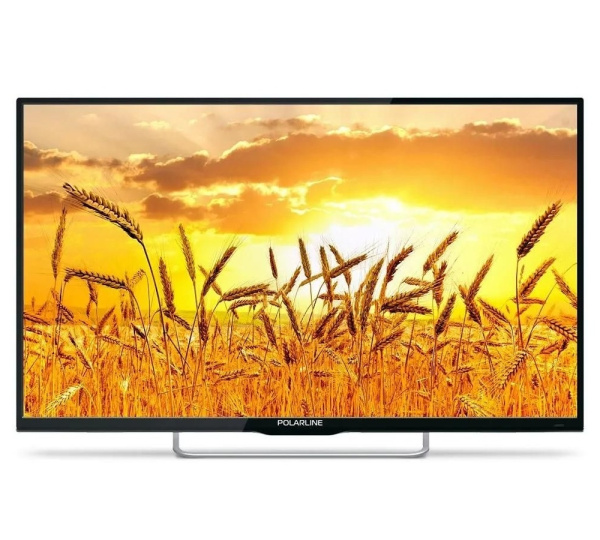 Телевизор 32" Polarline 32PL13TC 1366x768/HDMI,USB/DVB-T2/-/-/-/Черный HD Ready MediaPlayer