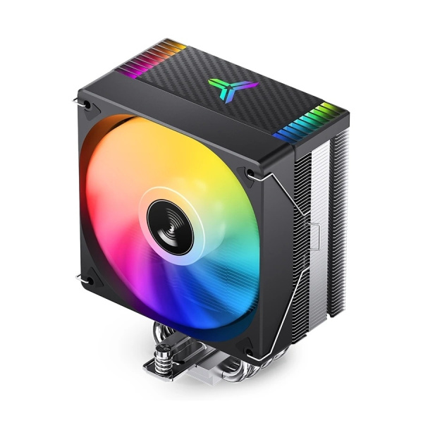 Кулер S115х/1200/1700/1851/AMx Jonsbo CR-1000 MAX V2 ARGB (230W/120mm/600-1500rpm/ARGB/6 тепл.трубок/черный)