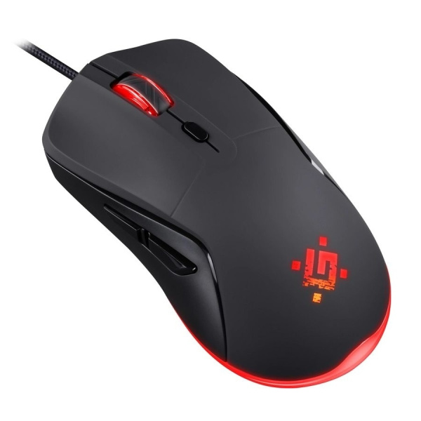 Игровая мышь USB Defender Arga GM-049 оптика, 6 кнопок, 3600dpi, черн,радуж +ковер