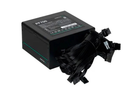 Блок питания 700Вт Deepcool PF700 (APFC,120мм,4PCI-E,6SATA,80+)R-PF700D-HA0B-EU]