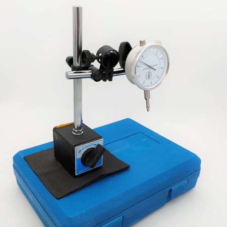 Микрометр на магнитной стойке Huoto WCZ-C3TS, 0..10мм, 0.01мм