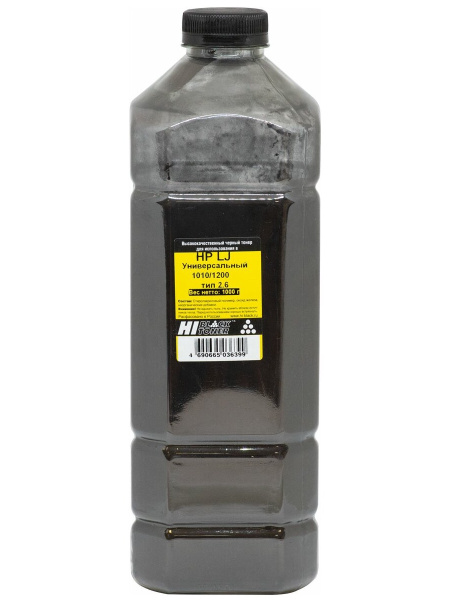 Тонер HP LJ 1010/1200 Тип 2.6 (канистра, 1000 г) Hi-Black