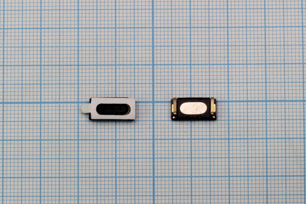 Динамик прямоугольный,  12*6мм, 8ом, на лапках