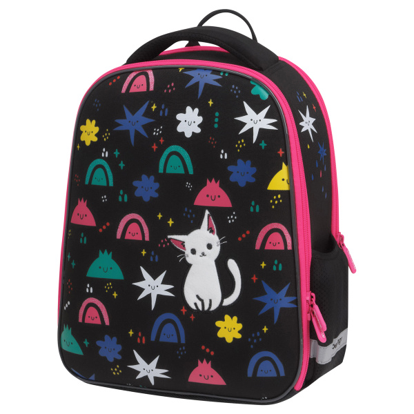 Ранец Berlingo Expert Mini "Funny colors" 36*27*14см, 2 отделения, 2 кармана, анатомическая спинка (RU-EXM-1019)