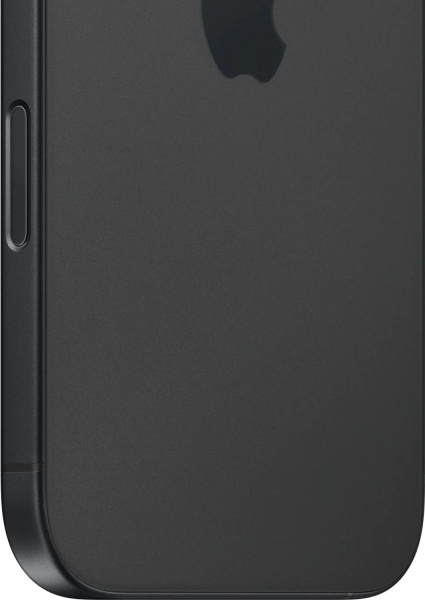 Смартфон Apple A3287 iPhone 16 128Gb 8Gb черный моноблок 3G 4G 1Sim 6.1" 1179x2556 iOS 18 48Mpix 802.11 a/b/g/n/ac/ax/be NFC GPS Protect
