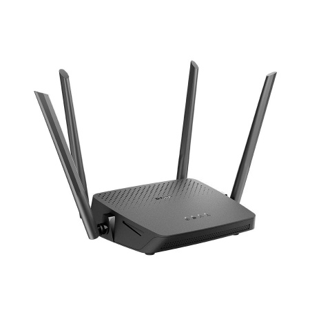 Маршрутизатор D-Link DIR-X1510 AX1500 802.11n/ac/ax 1201+300_Mbps 2.4 /5/6 Ггц 4xLAN_1000_Mbps